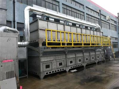 石家庄喷漆废气12万风量催化燃烧
